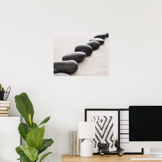 砂の上の岩 ポスター (ホームオフィス)