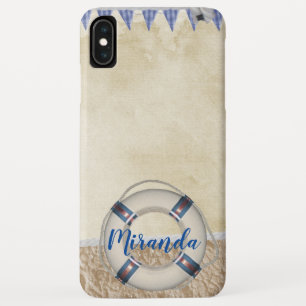 砂の上の救命具 iPhone XS MAXケース