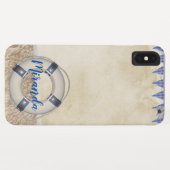 砂の上の救命具 Case-Mate iPhoneケース (裏面(横))