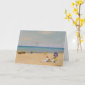 砂の上 | サー・ジョン・レイヴリー カード (黄色い花)