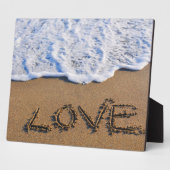 砂の中に愛書 フォトプラーク (側面)