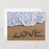 砂の中に愛書 ポストカード (正面/裏面)