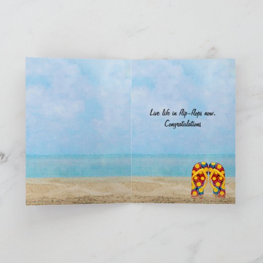 砂の中に隠れ家を出る カード (内部)