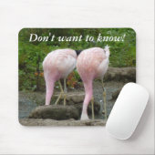 砂の中に頭を埋め込む! マウスパッド (マウス)