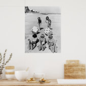 砂の中のクラップ， 1940年代 ポスター (キッチン)