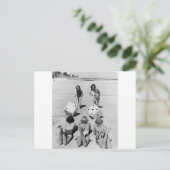 砂の中のクラップ, 1940年代 ポストカード (スタンド正面)