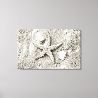 砂の中のスター キャンバスプリント
