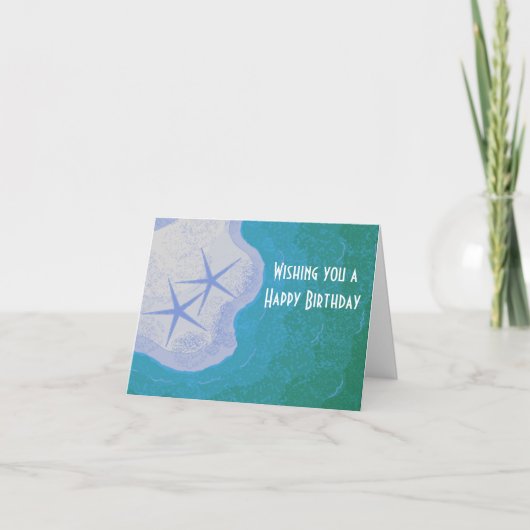 砂の中のヒトデ カード (正面)