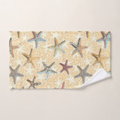 砂の中のヒトデ バスタオルセット (ハンドタオル)