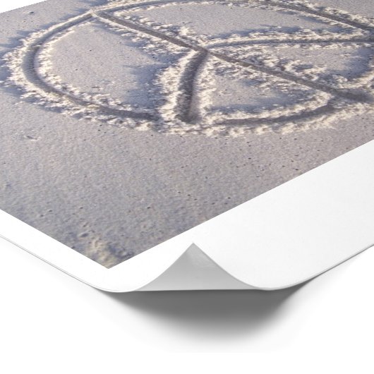 砂の中の平和 ポスター (角)