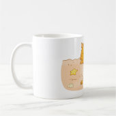 砂の中の猫 コーヒーマグカップ (左)