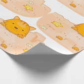 砂の中の猫 ラッピングペーパー