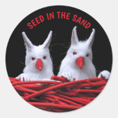 砂の中の種子 ラウンドシール (正面)