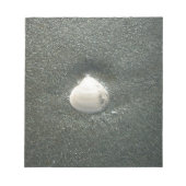 砂の中の美しい貝殻:塩辛いお土産 ノートパッド (正面)