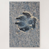 砂の中の足跡 ジグソーパズル (縦)