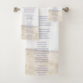 砂の中の足跡 バスタオルセット (インサイチュ)