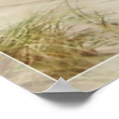 砂の中の足跡 ポスター (角)