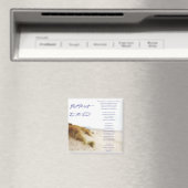 砂の中の足跡 マグネット (インサイチュ (食洗機))