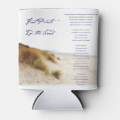 砂の中の足跡 缶クーラー (正面)