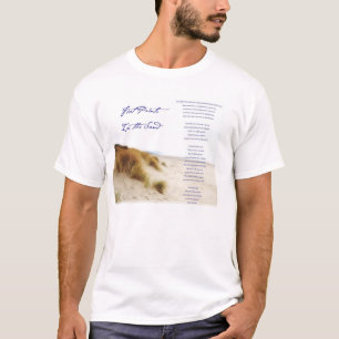 砂の中の足跡 Tシャツ
