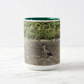 砂の中の鳥2音式コーヒーマグ ツートーンマグカップ (中央)