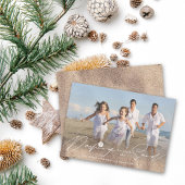 砂の中をダッシュインビーチ沿岸写真 シーズンカード