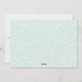 砂の中を駆け抜ける |クリスマス シーズンカード (裏面)