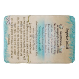 砂の信仰の詩の足跡 バスマット