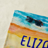 砂の傘 ビーチタオル (インサイチュ)