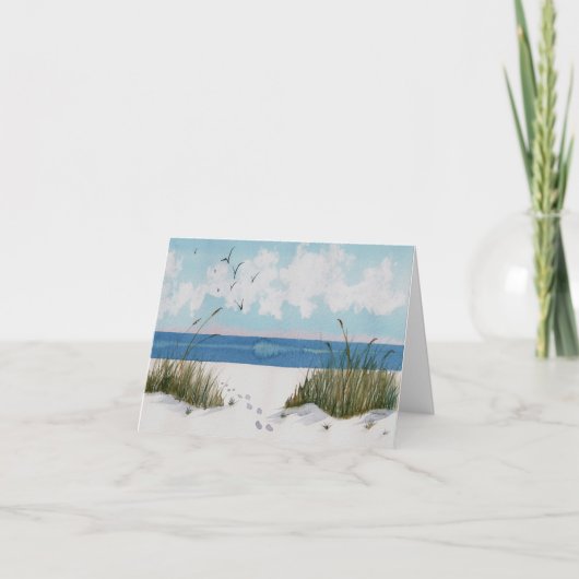 砂の共感表の足跡 カード (正面)