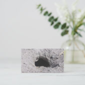 砂の名刺の穴 名刺 (スタンド正面)