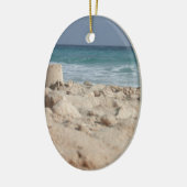 砂の城 セラミックオーナメント (左)