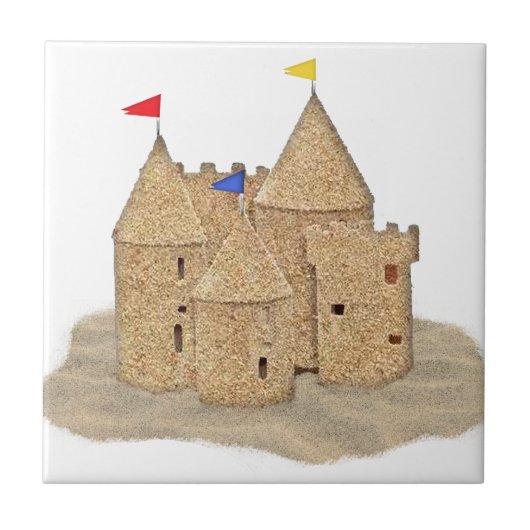砂の城 タイル (正面)