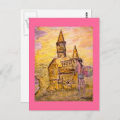 砂の城 ポストカード (正面/裏面)