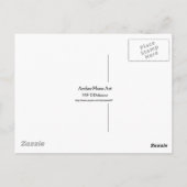 砂の城 ポストカード (裏面)