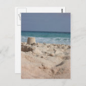 砂の城 ポストカード (正面/裏面)