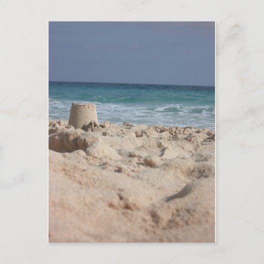 砂の城 ポストカード (正面)