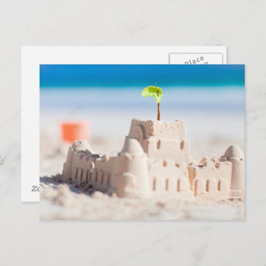 砂の城 ポストカード (正面/裏面)