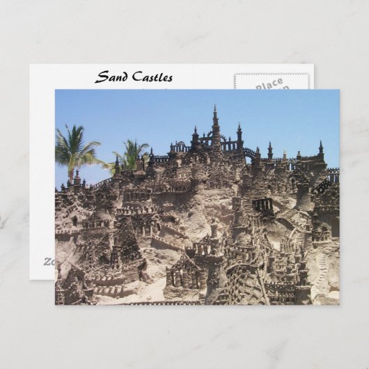 砂の城 ポストカード (正面/裏面)