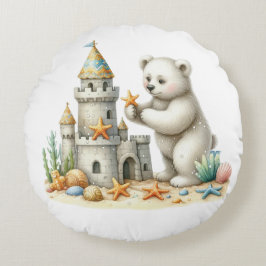 砂の城 ラウンドクッション