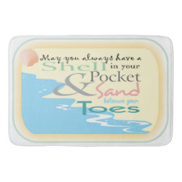 砂の大きなバスマットのつま先 バスマット