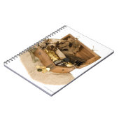 砂の宝箱のオープンレプリカ ノートブック (左側)