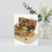 砂の宝箱のオープンレプリカ ポストカード (スタンド正面)