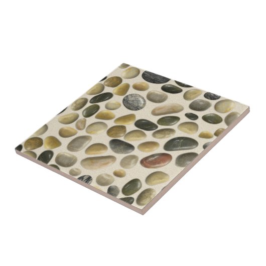 砂の小石 タイル (側面)