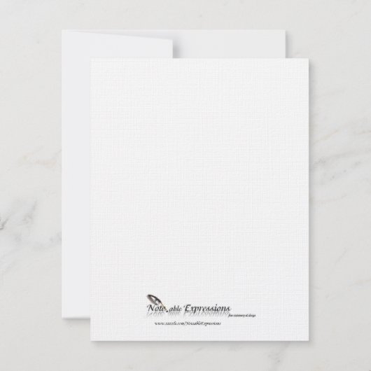 砂の応答カードの足跡 出欠カード (裏面)