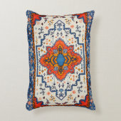 砂の時間:伝統ボホモロッコアート アクセントクッション (正面(垂直))
