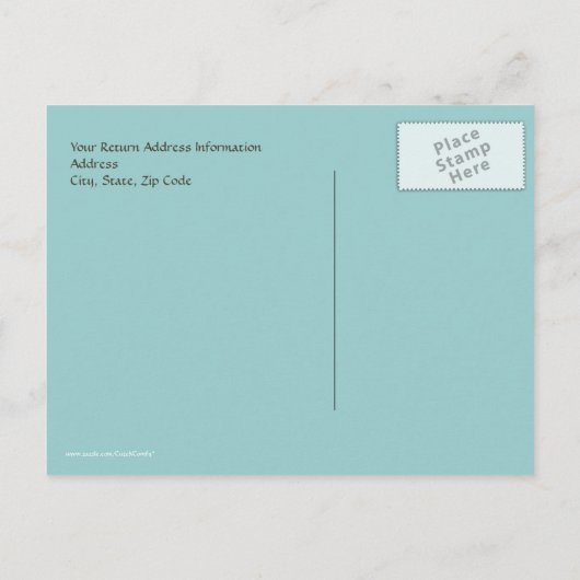 砂の書ビーチに日付はがきを保存 案内ポストカード (裏面)