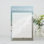 砂の書ビーチに、私はあなたを愛している 便箋 (スタンド正面)