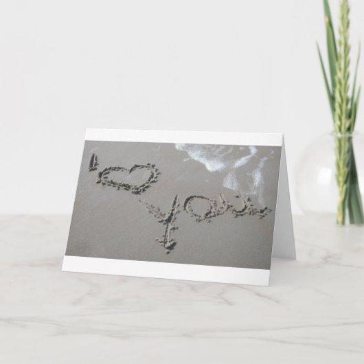 砂の気持ち カード (正面)