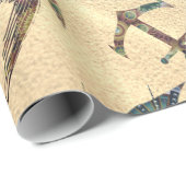 砂の沿岸パターン ラッピングペーパー (ロールコーナー)